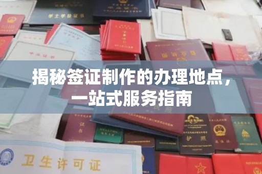 屏边揭秘签证制作的办理地点，一站式服务指南