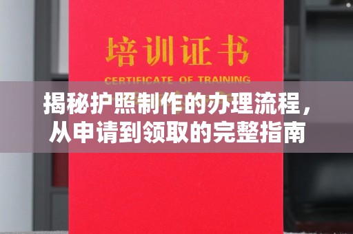 屏边揭秘护照制作的办理流程，从申请到领取的完整指南