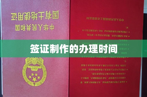 屏边签证制作的办理时间