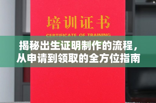 屏边揭秘出生证明制作的流程，从申请到领取的全方位指南
