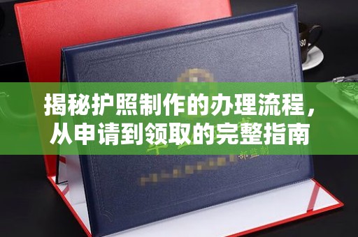 屏边揭秘护照制作的办理流程，从申请到领取的完整指南