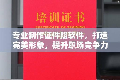屏边专业制作证件照软件，打造完美形象，提升职场竞争力