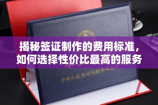 屏边揭秘签证制作的费用标准，如何选择性价比最高的服务？