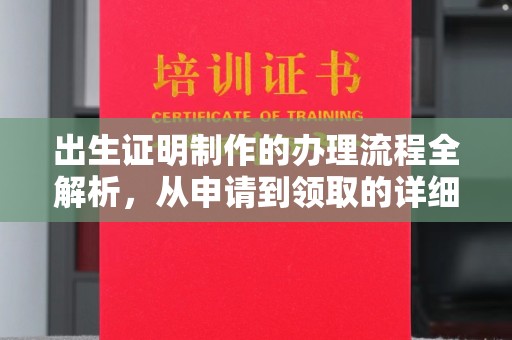 屏边出生证明制作的办理流程全解析，从申请到领取的详细指南