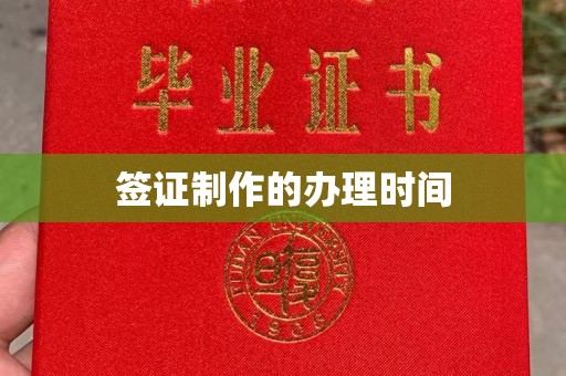 屏边签证制作的办理时间